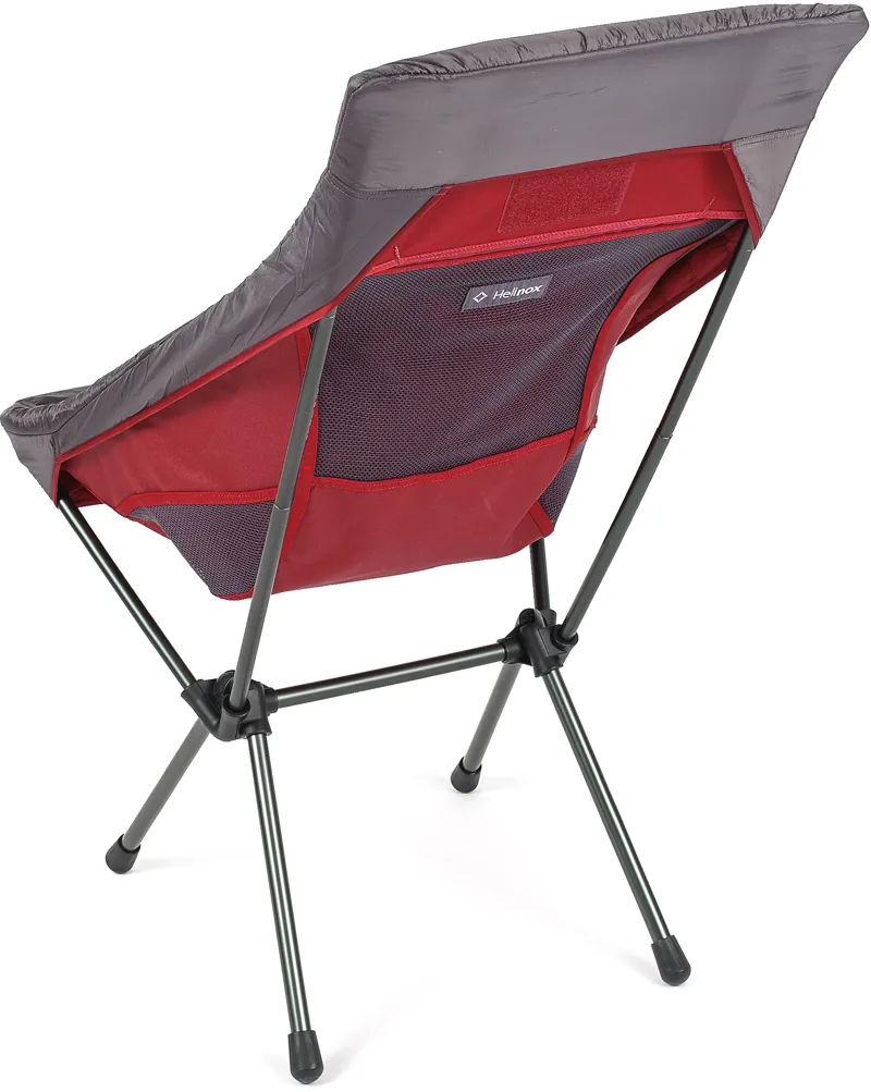 Helinox Sunset Chair/ Beach Chair Quilted Seat Warmer - Scarlet-Iron-5